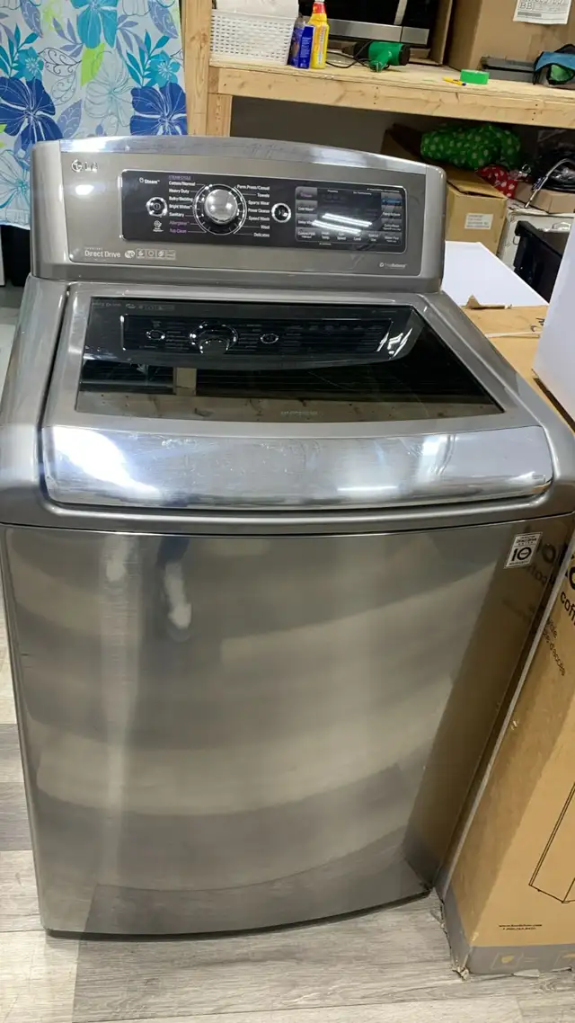 Washer - LG 5.0 Cu. Ft. MEGA Capacity Turbo-Wash with Steam - Photo 2