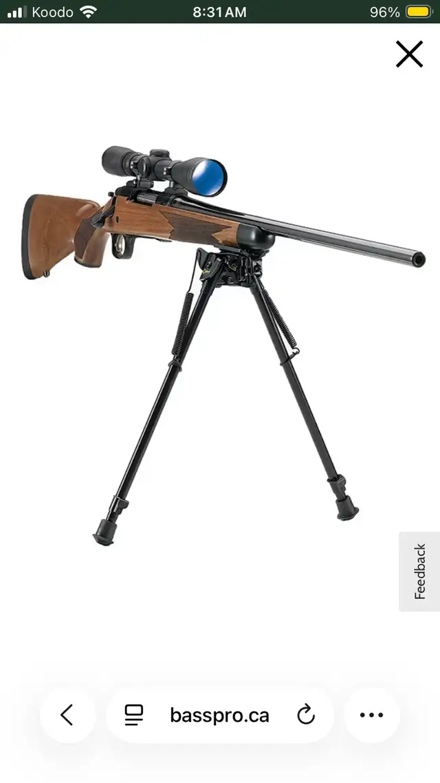 Rifle mounted bi-pods (two)
