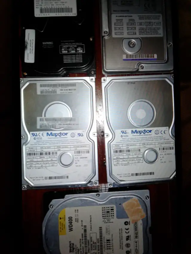 vintage IDE hard drives - $5 each