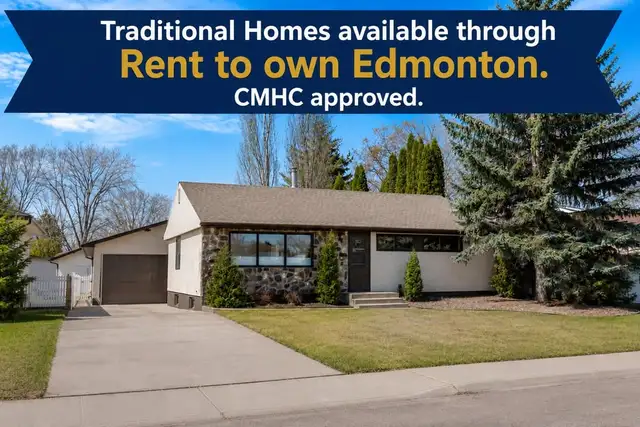 RENT TO OWN HOMES – EDMONTON & AREA