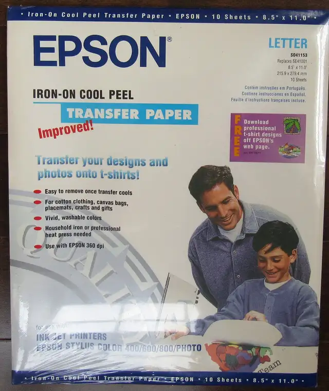 220 Iron-On Transfer Sheets - Photo 6