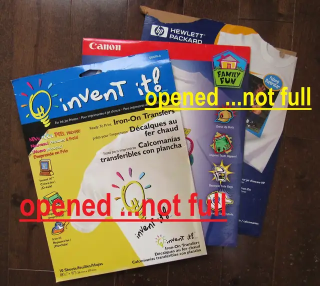 220 Iron-On Transfer Sheets - Photo 7