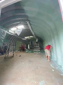 Garage spray foam