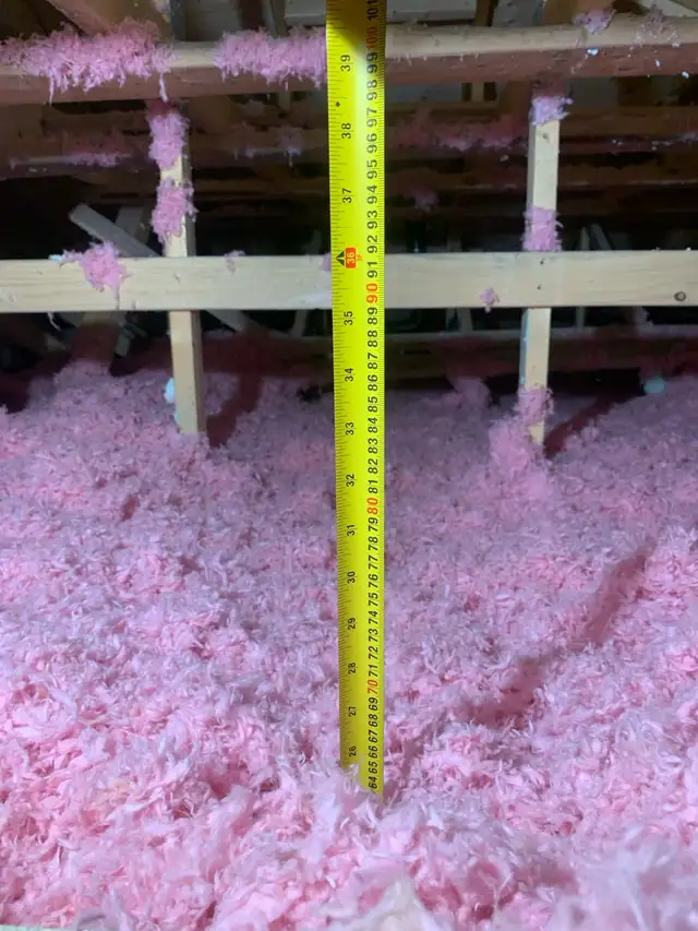 Attic insulation - Photo 4