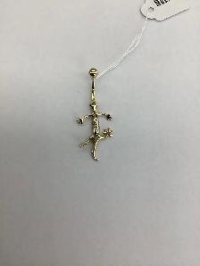 bijoux de nombril en or 14k