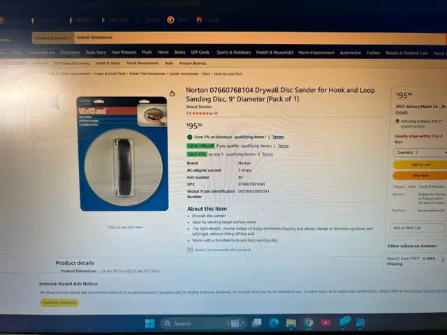 NEW NORTON WALLSAND HOOK & SAND DISC KITAS PICTURED - - Photo 2