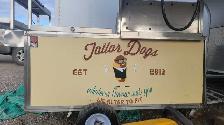 hotdog cart / hot dog cart