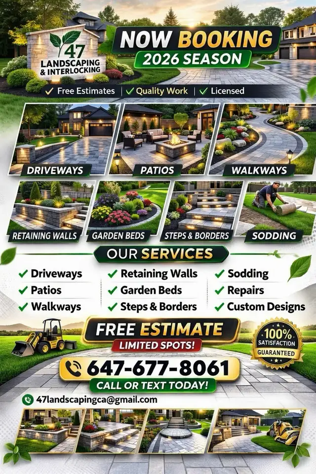 Free Estimate - Interlocking