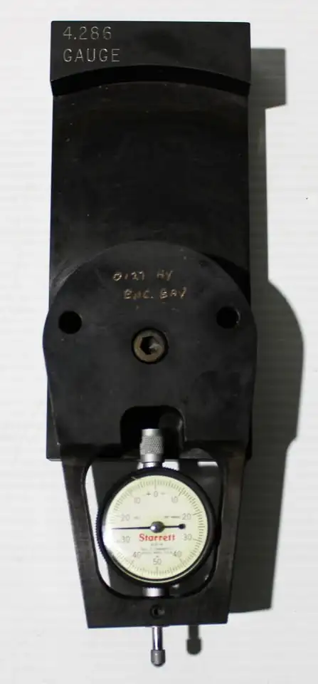 ONE GOOD STARRETT NO. 81-141 GAUGEAS PICTURED