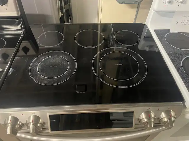 Cuisinière stainless encastrable vitrocéramique Samsung - Photo 2