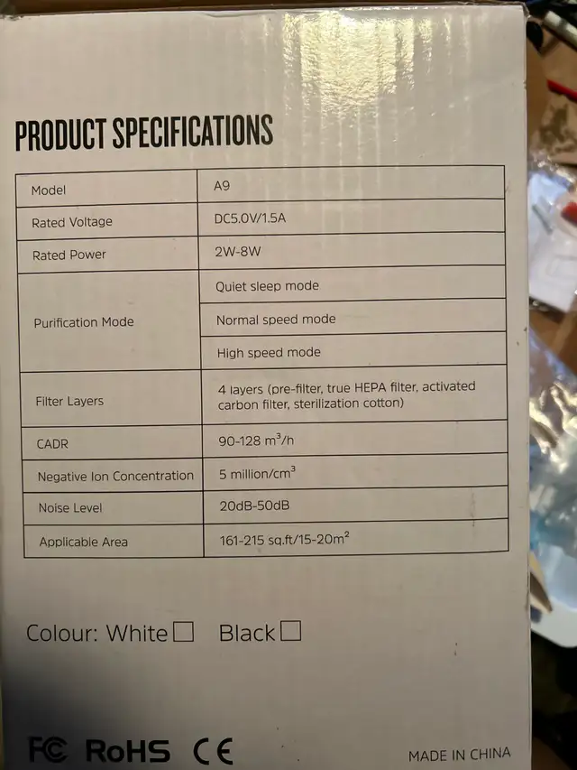 BRAND NEW IN THE BOX HAP260 Air Purifier DUST -SMOKE ECT-POLLEN - Photo 2