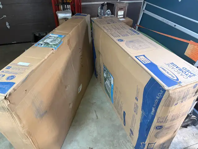 Brand New 7’x 7’ Suncast  Cascade Shed - Photo 3