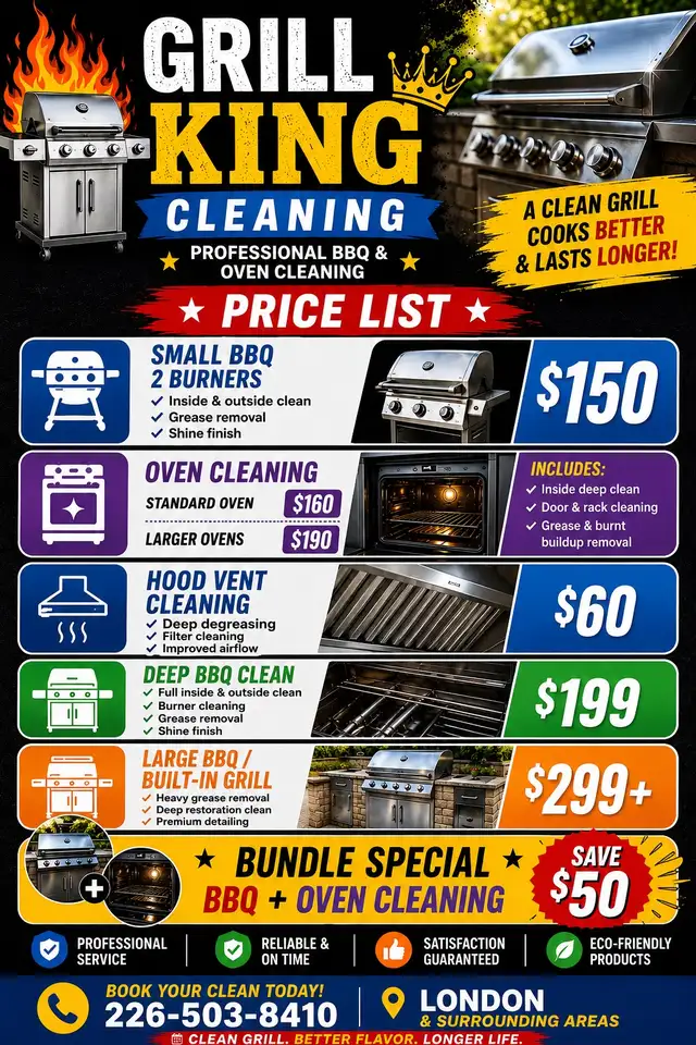 Barbecue and Oven Cleaning Service - Photo 3