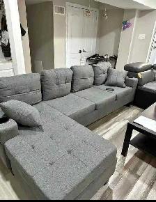 Reversible L Shape 4 Seater Sofa - Free Delivery Included