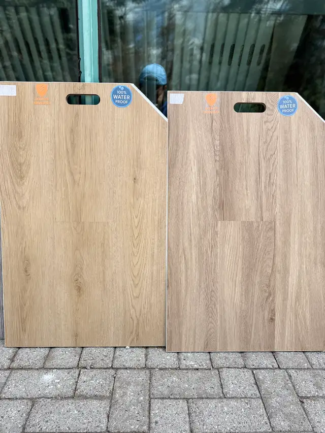 Light oak 7mm vinyl floor $1.69