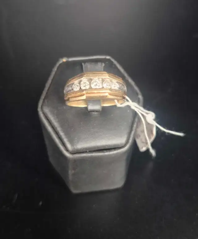 SZ 10 3/4 14k Gold Men's Ring (22589300)