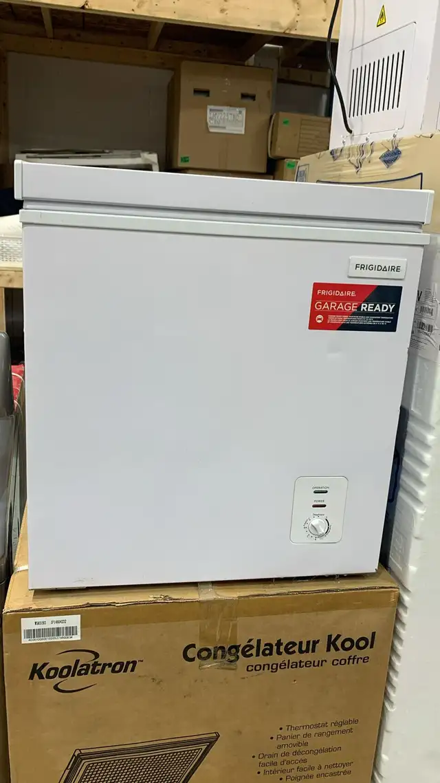 Chest Freezer - Frigidaire 2.1 Cu ft EFRF200 - White New.
