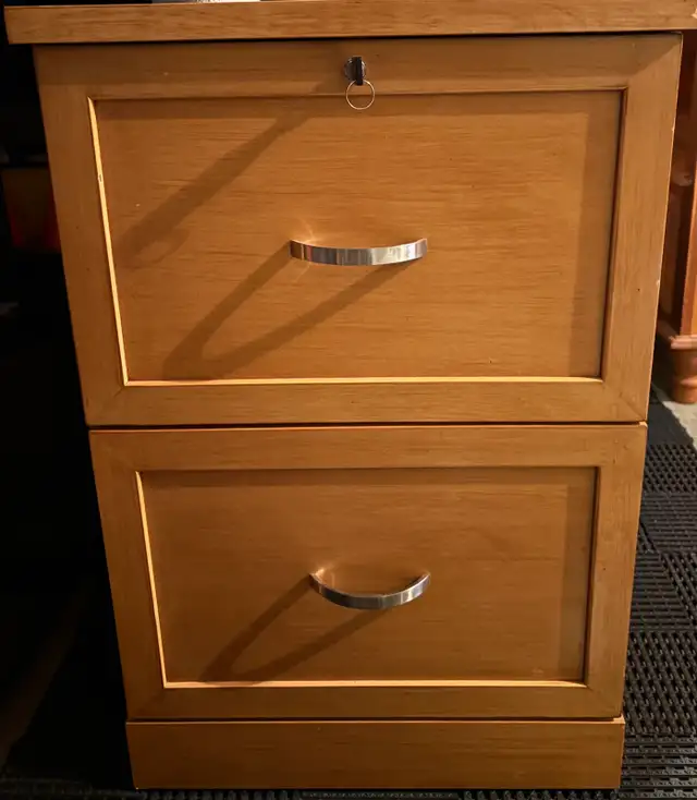 Oak file Cabinet