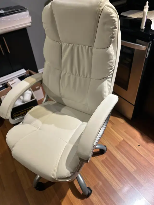 BRAND NEW OUT OF THE BOX WHITE DESIGNER CHAIR for Back SupportA - Photo 2