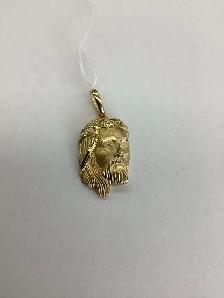 breloque tête de jesus 18k