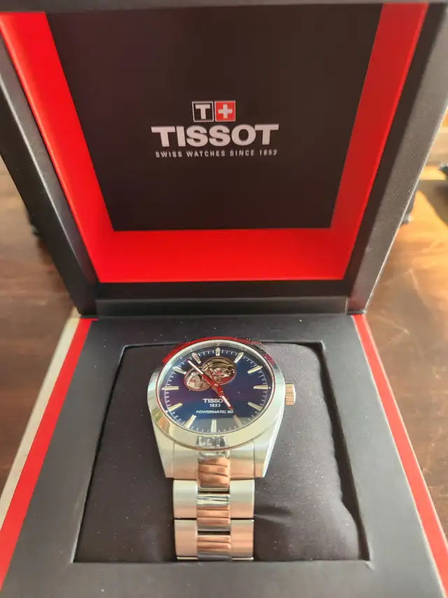 Tissot Gentleman Open Heart 40mm - Photo 2