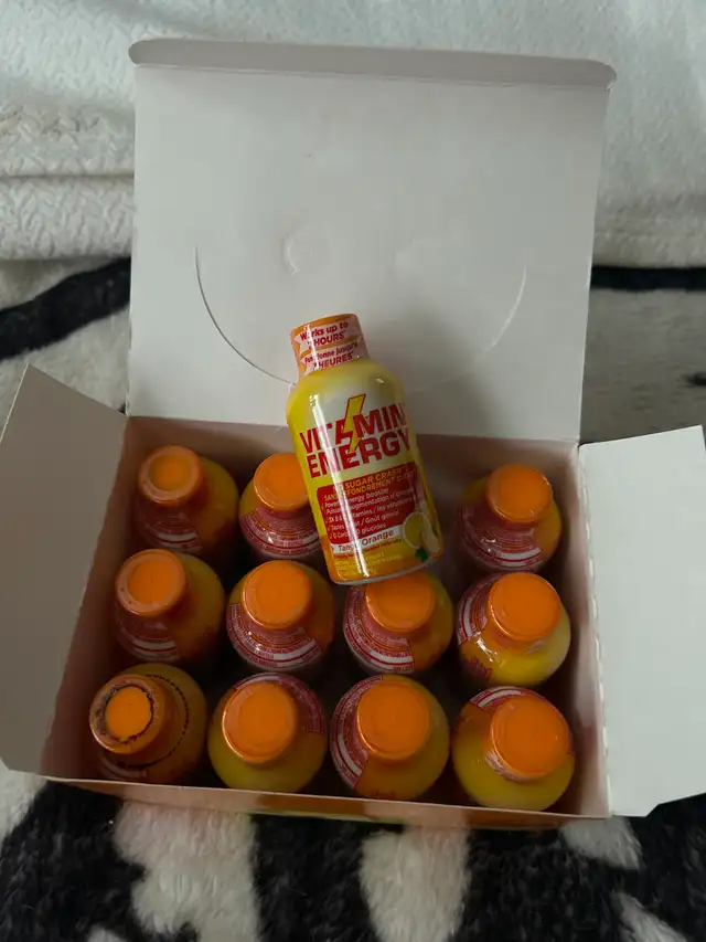 FULL CASE OF 12 VITAMIN ENERGY DRINKSAS PICTURED (3 cases avail - Photo 3