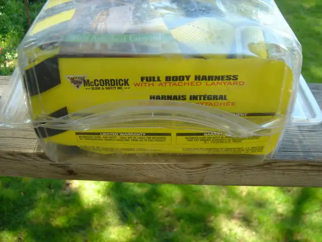 McCordick Full Body Harness with Attached Lanyard, NEW - Photo 3