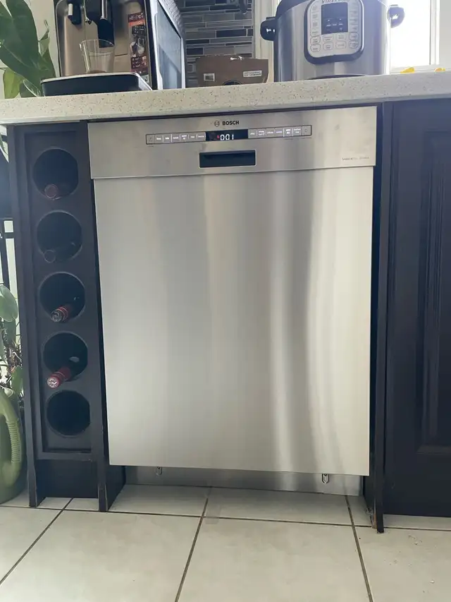 Dishwasher installation