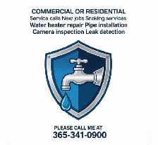 plumbing nearby