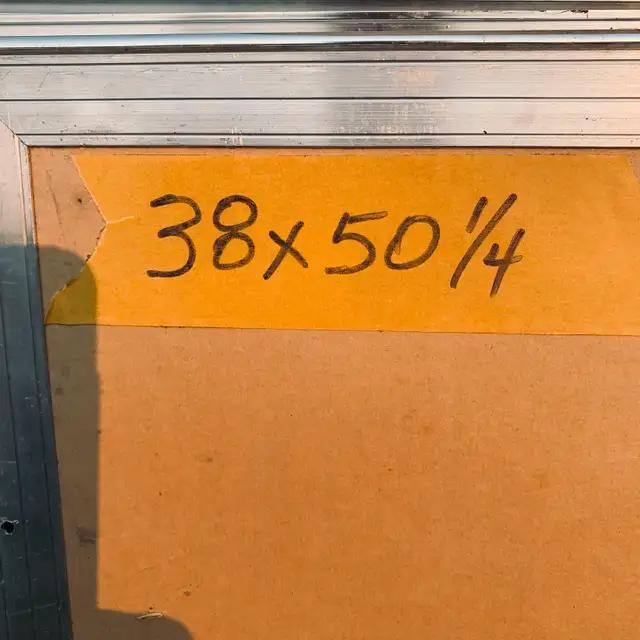 THREE FRAME CLIP POSTER BOARDS38 X 50 1/4AS PICTURED