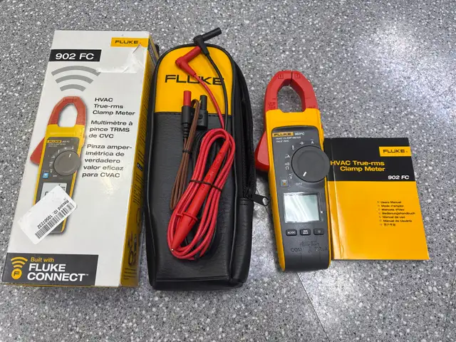 Fluke 903FC HVAC True RMS Clamp Meter New - Photo 4