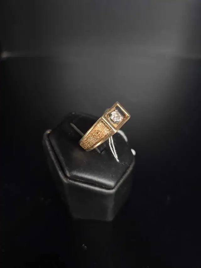 SZ 9 Men's 14k Gold Ring (23180729) - Photo 2