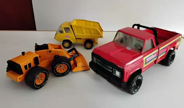 Tonka camion en metal vintage 1980's Tonka metal truck - Photo 2