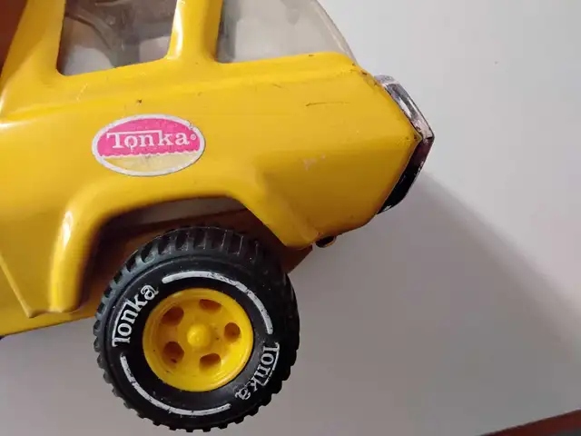 Tonka camion en metal vintage 1980's Tonka metal truck - Photo 7