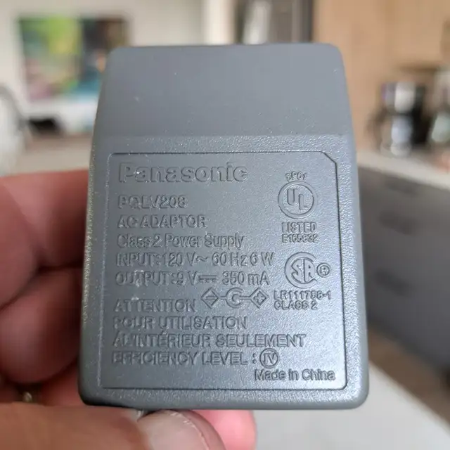 TÉLÉPHONE PANASONIC ALIMENTATION. B - Photo 3
