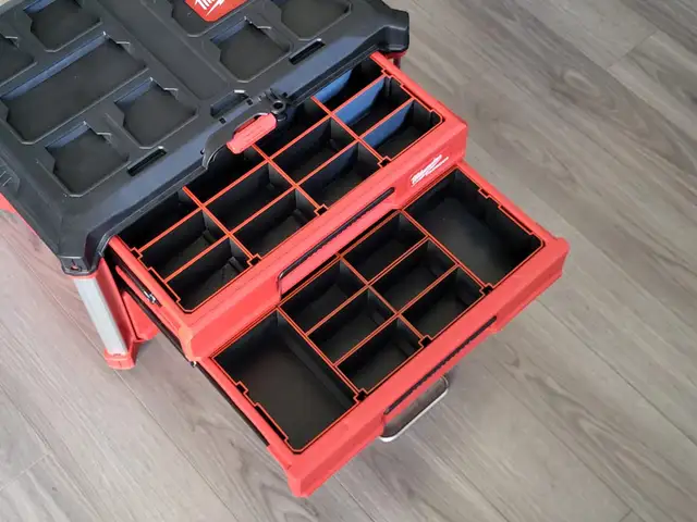 Milwaukee Packout 3-Drawer Multi-Depth Toolbox Inserts - Photo 7