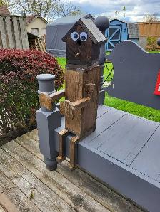 fancy bird house