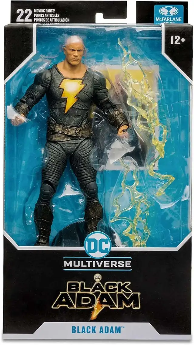 DC Multiverse Movie 7 Inch Action Figure Black Adam Hero Costume - Photo 7