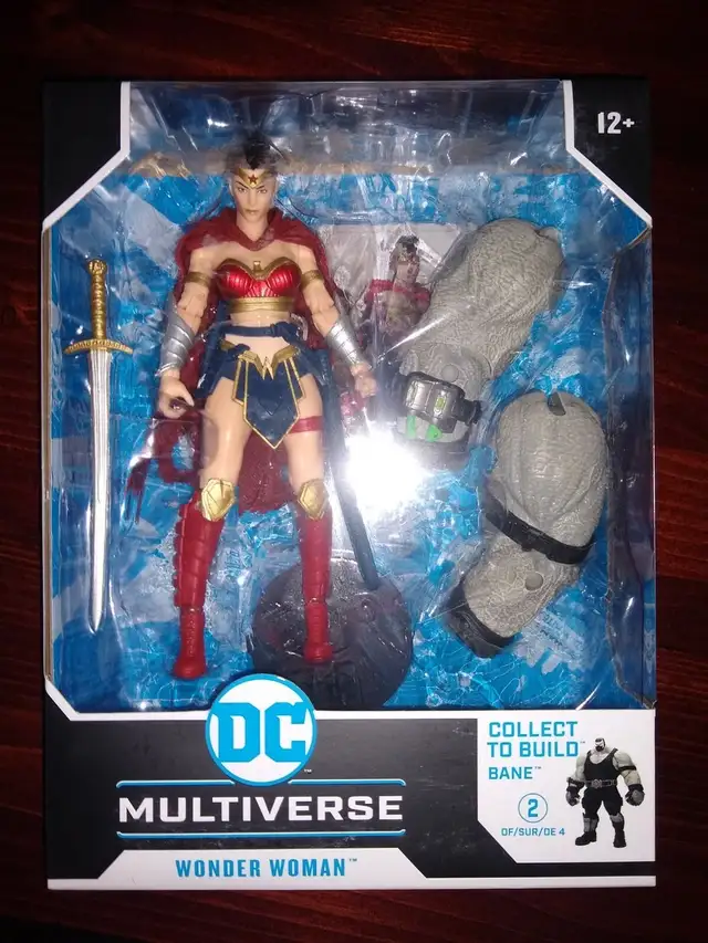 DC Multiverse Wonder Woman Build Bane
