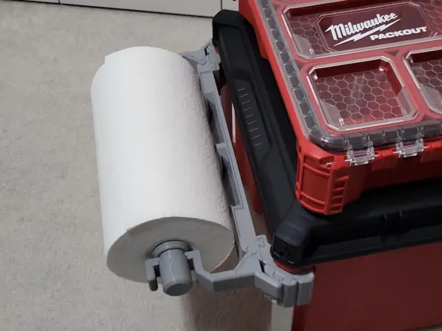 Paper Towel Holder Compatible with the Milwaukee Packout - Photo 5