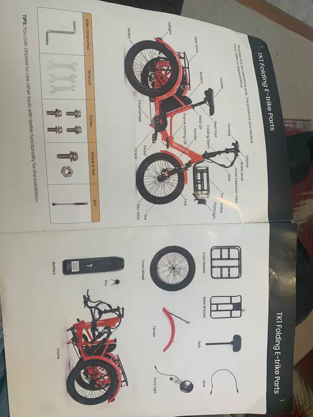 Electric Mooncool foldable bike - Photo 6