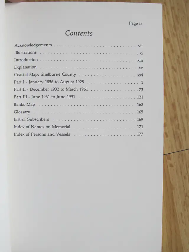 LOST MARINERS OF SHELBURNE COUNTY Vol 1 by Eleanor Smith – 1991 - Photo 5