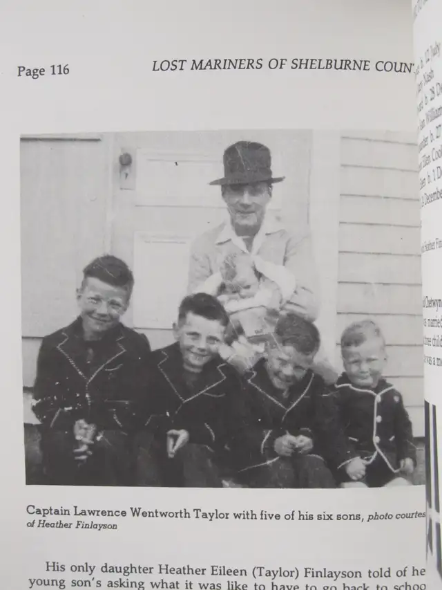 LOST MARINERS OF SHELBURNE COUNTY Vol 1 by Eleanor Smith – 1991 - Photo 10
