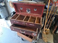Wooden Antique Tool Chest