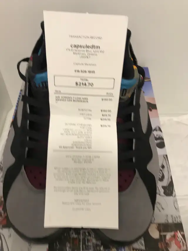 Nike Air Jordan 7 Retro Low "Bordeaux" - Photo 4