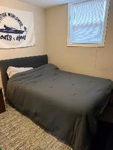 Endy Queen size mattress and bed framebe