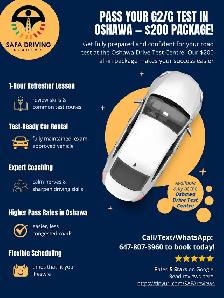 Need a Car for Your G2/G Test? $200 Package with Lesson – Oshawa