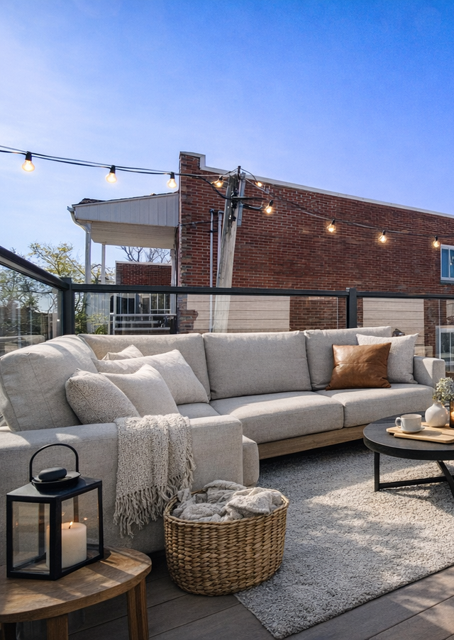 3 ½ - Private Terrace | 5 min to YUL | Pet friendly | Internet