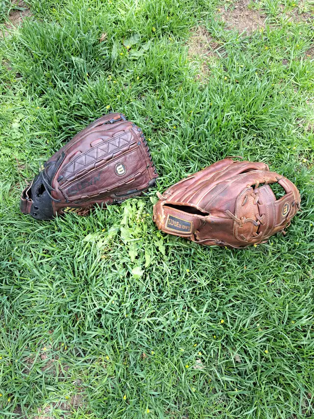 2 Baseball Gloves
