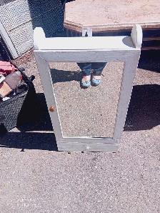 Wood Mirror Cabinet with drawer